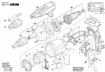 Bosch 3 601 D45 004 Gsr 6-25 Te Drill Screwdriver 230 V / Eu Spare Parts